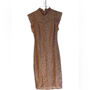 Enfocus Studio Lace Dress SZ 8. Soft pink.